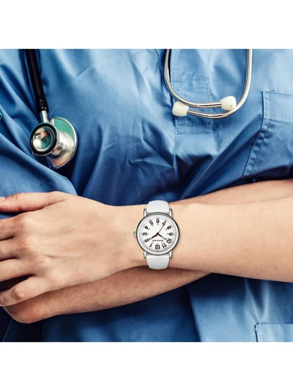 Waterproof Nurse Watch for Medical Professionals & Students - Luminous Dial